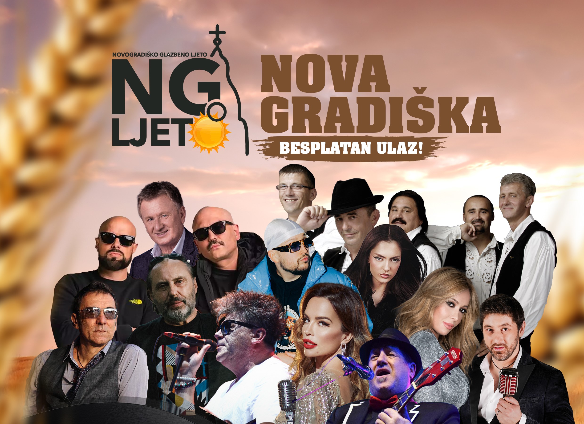Novogradiško glazbeno ljeto od 14. do 17. kolovoza 2025. godine